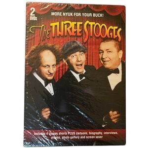 🎬 “The Three Stooges” DVD ((New & Sealed))🎬